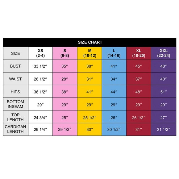 Cuddl Duds XS 3 pc Lounge Set - New - Picture 10 of 12